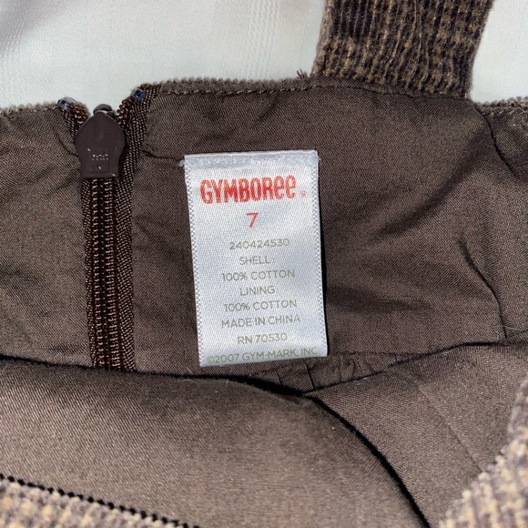 Girls Gymboree brown dress size 7 - Picture 6 of 6